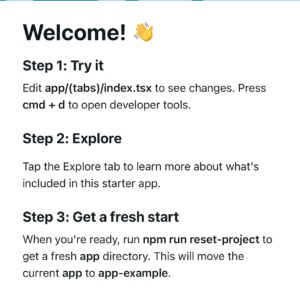 React Native Starter App Welcome Kit